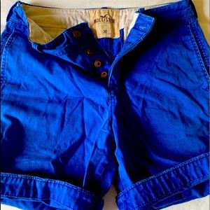 Blue Hollister Shorts